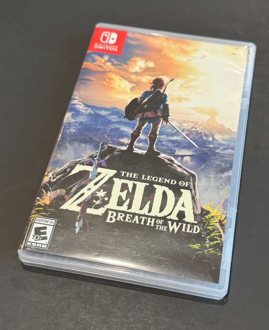 The Legend of Zelda  Breath of the Wild   Nintendo Switch  ORIG  OWNER  PERFECT 