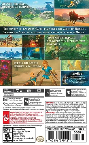 The Legend of Zelda  Breath of the Wild   Nintendo Switch