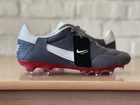 The Nike Premier 3 FG Light Graphite Gray Varsity Red HM0265 003 Men 10 Soccer