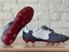 The Nike Premier 3 FG Light Graphite Gray Varsity Red HM0265 003 Men 10 Soccer