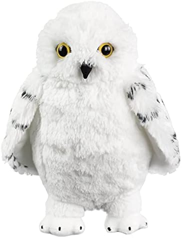 The Noble Collection Harry Potter Hedwig Plush   11in  28cm  Soft Plush Snowy Owl   Officially Licensed Film Set Movie Props Gifts Merchandise