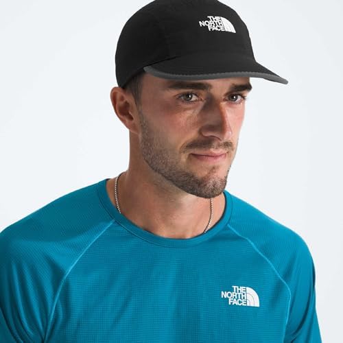 The North Face Class V Camp Hat   Moisture Wicking Ball Cap for Men & Women  Breathable Mesh Underbrim & Side Panels  TNF Black  One Size