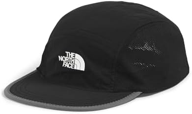 The North Face Class V Camp Hat   Moisture Wicking Ball Cap for Men & Women  Breathable Mesh Underbrim & Side Panels  TNF Black  One Size