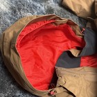 The North Face Men s Hyvent Waterproof Ski Jacket Shell Desert Tan/red inside