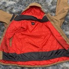 The North Face Men s Hyvent Waterproof Ski Jacket Shell Desert Tan/red inside