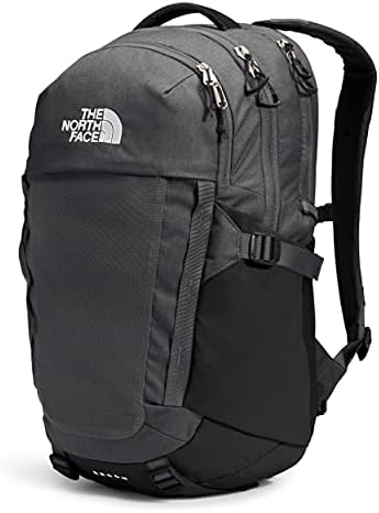 The North Face Recon Everyday Laptop Backpack   Daypack with Water Repellent Finish  16 Laptop Sleeve  2 Water Bottle Pockets  TNF Black/TNF Black NPF  One Size