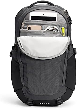 The North Face Recon Everyday Laptop Backpack   Daypack with Water Repellent Finish  16 Laptop Sleeve  2 Water Bottle Pockets  TNF Black/TNF Black NPF  One Size