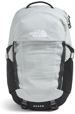 The North Face Recon Everyday Laptop Backpack   Daypack with Water Repellent Finish  16 Laptop Sleeve  2 Water Bottle Pockets  TNF Black/TNF Black NPF  One Size