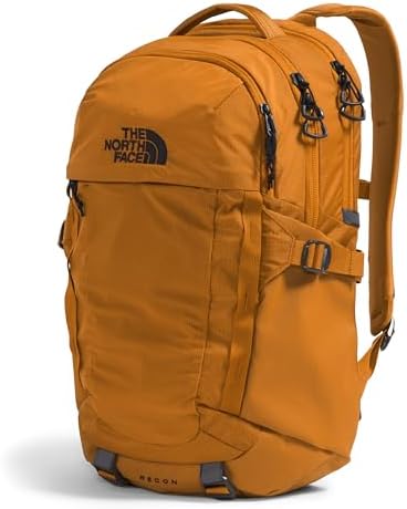 The North Face Recon Everyday Laptop Backpack   Daypack with Water Repellent Finish  16 Laptop Sleeve  2 Water Bottle Pockets  TNF Black/TNF Black NPF  One Size