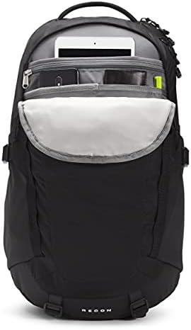 The North Face Recon Everyday Laptop Backpack   Daypack with Water Repellent Finish  16 Laptop Sleeve  2 Water Bottle Pockets  TNF Black/TNF Black NPF  One Size