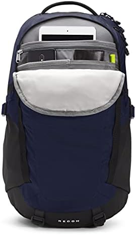 The North Face Recon Everyday Laptop Backpack   Daypack with Water Repellent Finish  16 Laptop Sleeve  2 Water Bottle Pockets  TNF Black/TNF Black NPF  One Size