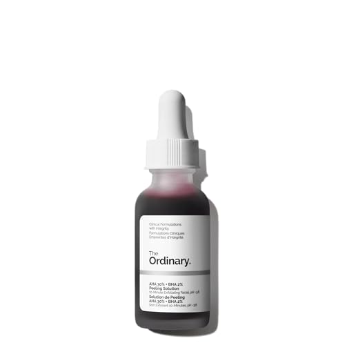 The Ordinary AHA 30    BHA 2  Peeling Solution  Advanced Exfoliating Peel for Brighter Skin