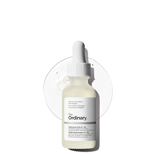 The Ordinary Hyaluronic Acid 2% + B5 (con Ceramidas), Suero de Hidratación Multi-Profunda para una Piel más Rellena y Suave, 1 Fl Oz