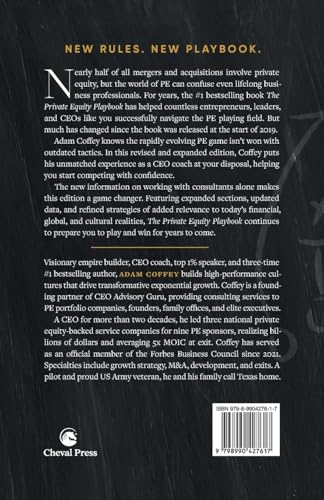 The Private Equity Playbook  Management s Guide to Working with Private Equity 2nd Edition