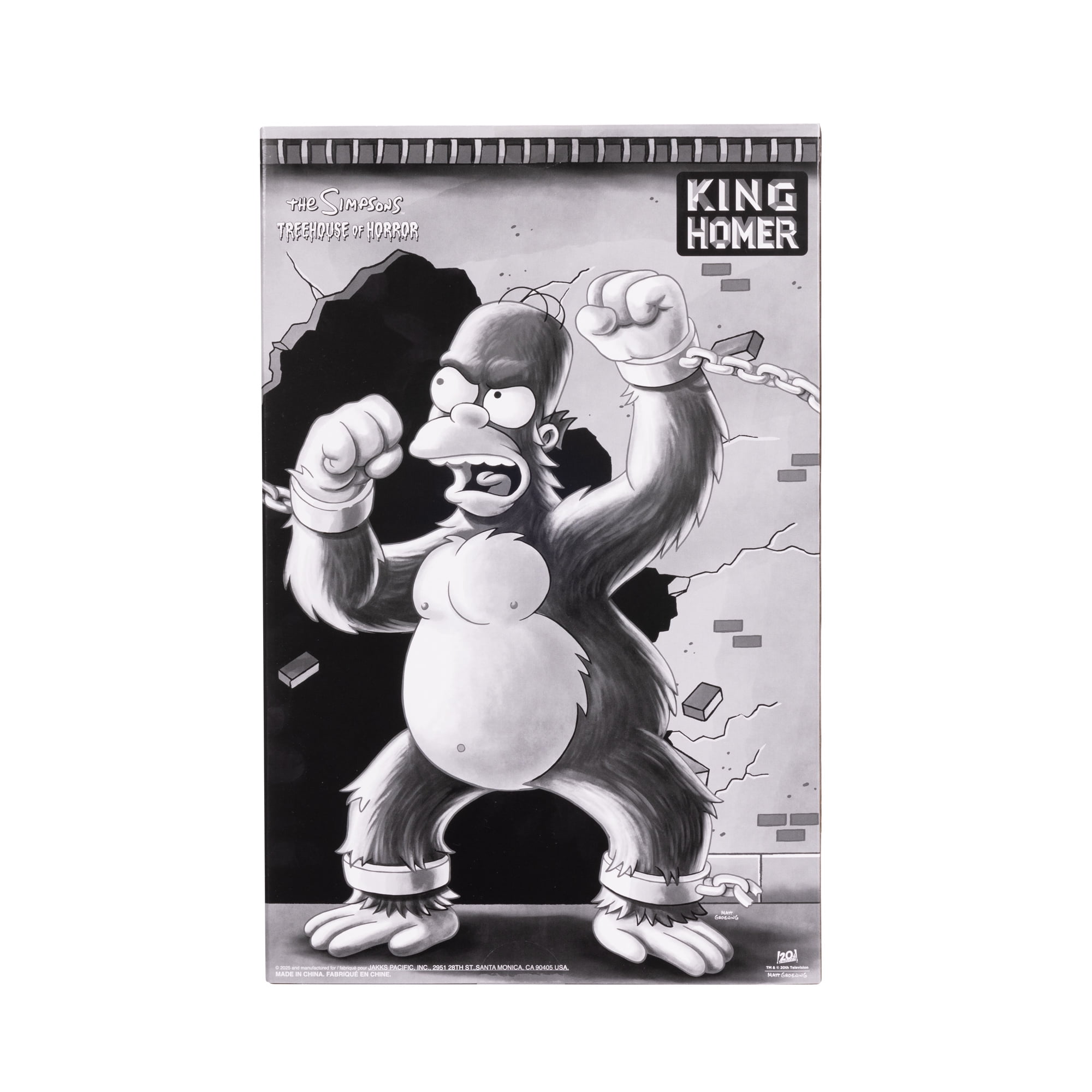 The Simpsons 16 inch Tall King Homer Premium Soft Plush Figure with Molded Detailed Head