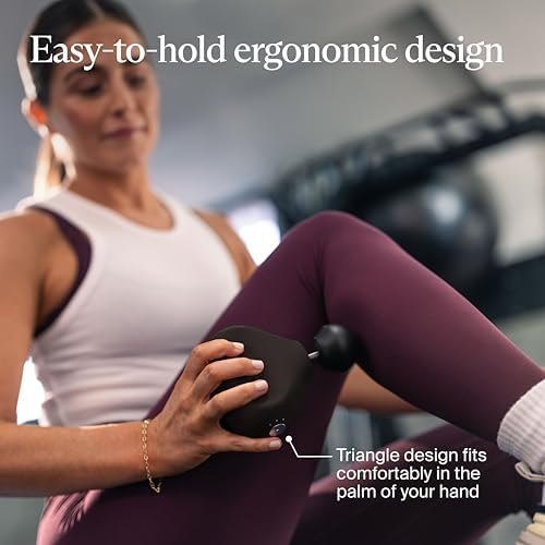 TheraGun Mini  3rd Generation  by Therabody   Ultra Portable Massage Gun and Travel Essential for Fast  Effective Pain and Tension Relief Anywhere  Black