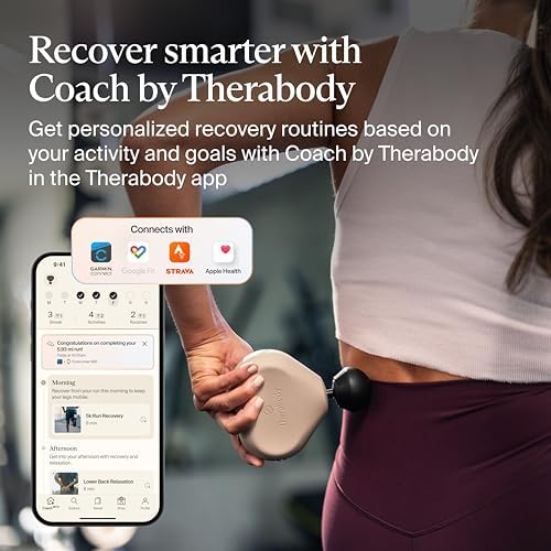 TheraGun Mini  3rd Generation  by Therabody   Ultra Portable Massage Gun and Travel Essential for Fast  Effective Pain and Tension Relief Anywhere  Black