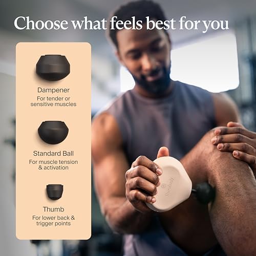 TheraGun Mini  3rd Generation  by Therabody   Ultra Portable Massage Gun and Travel Essential for Fast  Effective Pain and Tension Relief Anywhere  Black