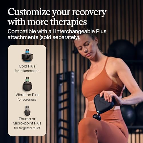 TheraGun Mini  3rd Generation  by Therabody   Ultra Portable Massage Gun and Travel Essential for Fast  Effective Pain and Tension Relief Anywhere  Black