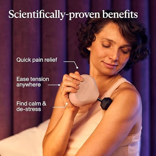 TheraGun Mini  3rd Generation  by Therabody   Ultra Portable Massage Gun and Travel Essential for Fast  Effective Pain and Tension Relief Anywhere  Black