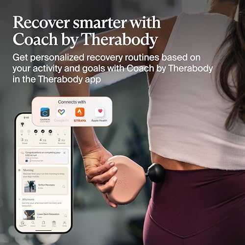 TheraGun Mini  3rd Generation  by Therabody   Ultra Portable Massage Gun and Travel Essential for Fast  Effective Pain and Tension Relief Anywhere  Black