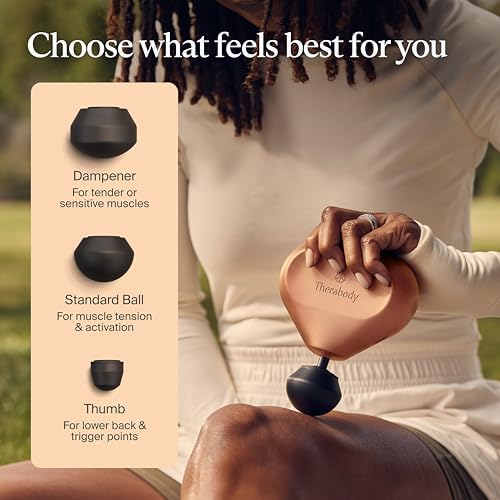 TheraGun Mini  3rd Generation  by Therabody   Ultra Portable Massage Gun and Travel Essential for Fast  Effective Pain and Tension Relief Anywhere  Black