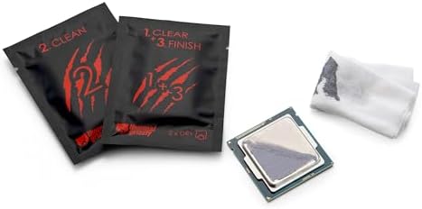 Thermal Grizzly Kryonaut Extreme   2 Gram   Extremely High Performance Thermal Paste with 12 Cleaning Wipes 6 Wet & 6 Dry  for Maximum Thermal Conductivity While Overclocking CPU/GPU/PS4/PS5/Xbox