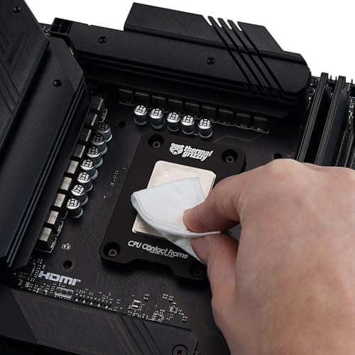 Thermal Grizzly Kryonaut Extreme   2 Gram   Extremely High Performance Thermal Paste with 12 Cleaning Wipes 6 Wet & 6 Dry  for Maximum Thermal Conductivity While Overclocking CPU/GPU/PS4/PS5/Xbox