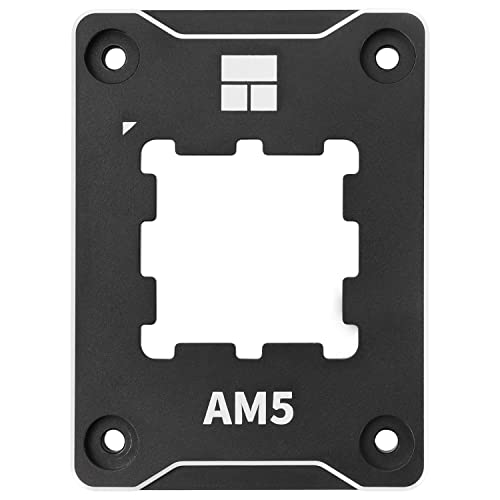Thermalright ASF-Black AM5 Soporte de CPU, Marco de Fijación Correctivo Anti-Doblado, Montura Completa Fija Sin Marcado, Marco de Contacto Anti-Doblado AM5, Enfriador de CPU Estándar