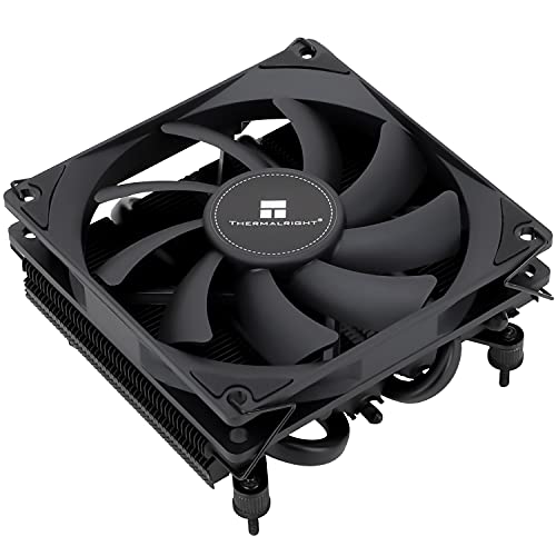 Thermalright AXP90 X36 Black Low Profile CPU Cooler  with 92mm TL 9015B Slim PWM Fan  ITX CPU Cooler  AGHP Technology  36mm Height for AMD AM4 AM5/Intel 1150/1151/1155/1851/1200/1700 AXP90 X36 Black 