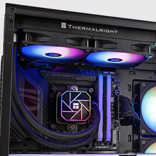 Thermalright Aqua Elite 240 V3 Water Cooling CPU Cooler  Double PWM ARGB Fans with S FDB Bearings Efficient PWM Controlled Pump for AMD/AM4/AM5  Intel LGA1150/1151/1200/2011/1700   AE240 V3 