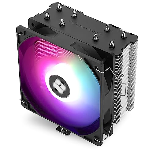 Thermalright Assassin X 120R SE V2 CPU Cooler  4 6mm Heat Pipes  1550RPM Speed 120mm RGB PWM Quiet Fan CPU Cooler with S FDB Bearing  for AMD AM4 AM5/Intel 1700/1150/1151/1200/1851