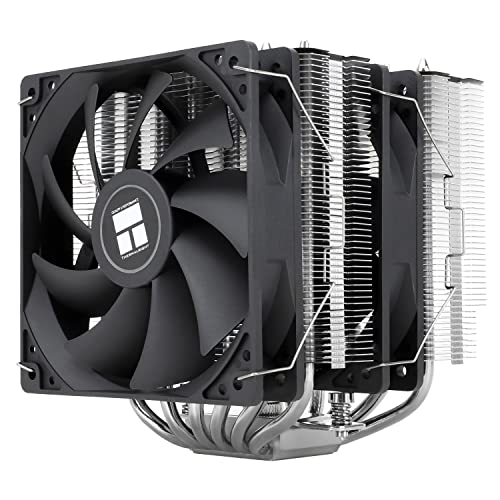 Thermalright Peerless Assassin 120 SE CPU Cooler 6 Heat Pipes AGHP Technology Dual 120mm PWM Fans 1550RPM Speed for AMD AM4 AM5/Intel LGA 1700/1150/1151/1200/1851 PC Cooler