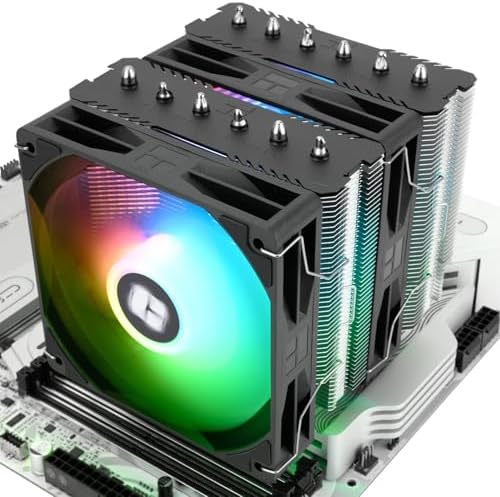 Thermalright Peerless Assassin 120 SE V2 CPU Air Cooler   6 Heat Pipes AGHP GEN 5 0 Technology   1850RPM PWM 120mm Fans  for Intel 1851/1700/115X/1200  AMD AM4/AM5