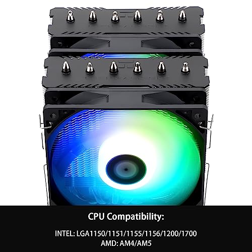 Thermalright Peerless Assassin 120 SE ARGB CPU Air Cooler  6 Heat Pipes Cpu cooler  Dual TL C12C S PWM Fan  Aluminium Heatsink Cover  AGHP Technology  for AMD AM4/AM5/Intel LGA1700/115X/1155/1200/1851