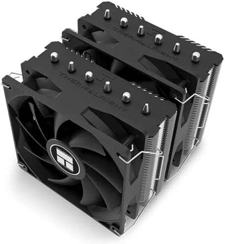 Thermalright Peerless Assassin 120 SE CPU Cooler  6 Heat Pipes AGHP Technology  Dual 120mm PWM Fans  1550RPM Speed  for AMD AM4 AM5/Intel LGA 1700/1150/1151/1200/1851 PC Cooler