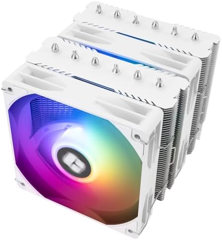 Thermalright Peerless Assassin 120 SE V2 CPU Cooler  Dual Tower  6 Heat Pipes  Dual 120mm PWM Fans  1850RPM  for AMD AM4/AM5 and Intel LGA1851/1700