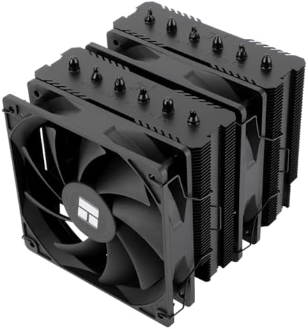 Thermalright Peerless Assassin 120 SE CPU Cooler  6 Heat Pipes AGHP Technology  Dual 120mm PWM Fans  1550RPM Speed  for AMD AM4 AM5/Intel LGA 1700/1150/1151/1200/1851 PC Cooler