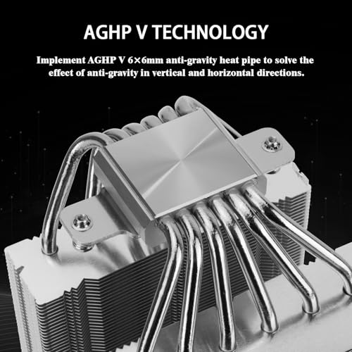 Thermalright Royal Knight 120 SE CPU Air Cooler 6 Heat Pipes Dual Towers Cooler with Dual PWM Fans 1500RPM Speed Desktop Cooler for Intel 1700/1851/115X/1200 AMD AM4/AM5