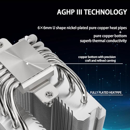 Thermalrlght Peerless Assassin 120 SE CPU Air Cooler  6 Heat Pipes  Dual 120mm TL C12C PWM Fans  Aluminum Heatsink Cover  AGHP Technology  for AMD AM4 AM5/Intel LGA 1700/1150/1151/1200/1851 PA120SE 