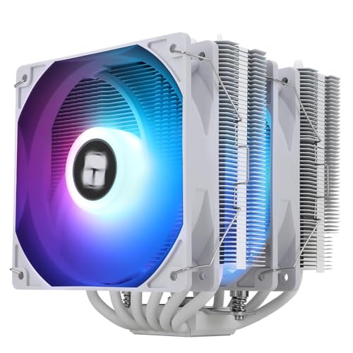 Thermalrlght Peerless Assassin 120 SE CPU Air Cooler  6 Heat Pipes  Dual 120mm TL C12C PWM Fans  Aluminum Heatsink Cover  AGHP Technology  for AMD AM4 AM5/Intel LGA 1700/1150/1151/1200/1851 PA120SE 