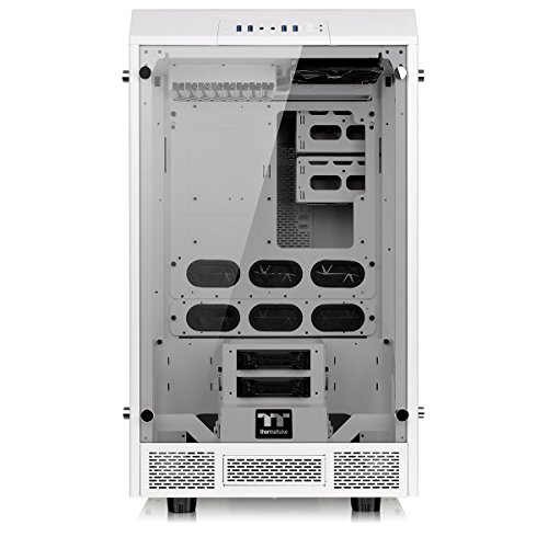 Thermaltake CA-1H1-00F6WN-00 Tower 900 E-ATX Funda con laterales de vidrio templado - Blanco
