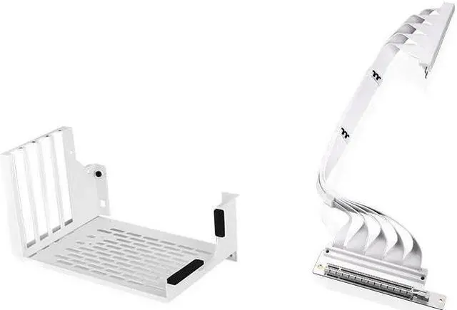 Thermaltake CTE E660 MX Snow Mid Tower E ATX Case; Supports Hidden Connector MB  Versatile GPU Mounting with Included Riser Cable  Dual Front Panels  CA 1Y3 00M6WN 01