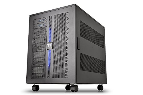 Thermaltake Core W200 Dual System Capable Extreme Water Cooling XL ATX Fully Modular/Dismantle Stackable Tt Certified Super Tower Computer Case CA 1F5 00F1WN 00 Black