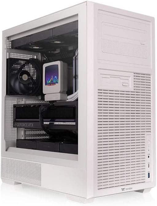 Thermaltake Retro 360; Mid Tower; 2x120mm PWM Fans Included; ATX/mATX/mITX Support; Hidden Connector Support; 360mm Radiator; 400mm GPU Clearance; Rotatable PCIe Bracket; Grey/Biege; CA 11Q 00MQWN 00