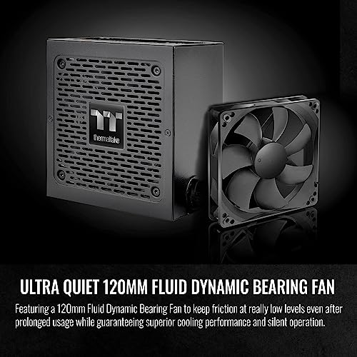 Thermaltake Toughpower GX3 850W 80Plus Gold SLI/Crossfire Ready ATX 3 0 Power Supply; PCIe5 12VHPWR Connector Included; 5 Year Warranty; PS TPD 0850NNFAGU 3
