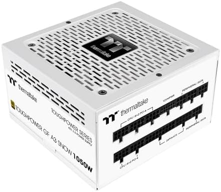 Thermaltake Toughpower GF A3 850W  True 450W 12VHPWR Connectors on PSU & NVIDIA RTX 40 Series  ATX 3 0/PCI E 5 0  80  Gold  SLI/Crossfire Ready Power Supply  PS TPD 0850FNFAGU L  10 Year Warranty