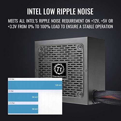 Thermaltake Toughpower GX2 80  Gold 600W SLI/Crossfire Ready Continuous Power ATX 12V V2 4/EPS V2 92 Non Modular Power Supply 5 Year Warranty PS TPD 0600NNFAGU 2