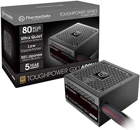Thermaltake Toughpower GT 850W ATX 3 1 Standard Power Supply; 80 Plus Gold Efficiency; Smart Zero Fan; Native 450W PCIe 5 1 Connector; PS TPT 0850FNFAGU 3; 5 Year Warranty