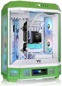 Thermaltake Tower 600 Hydrangea Blue Mid Tower ATX Case; 3 Tempered Glass Panels; Hidden Connector Motherboard Support; Rotational PCI e Slots; CA 1Z1 00MFWN 00; 3 Year Warranty